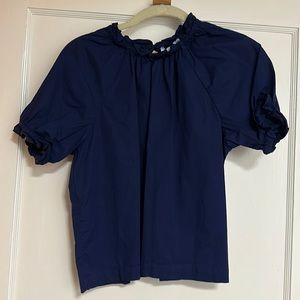 Hill House - blue short sleeve top